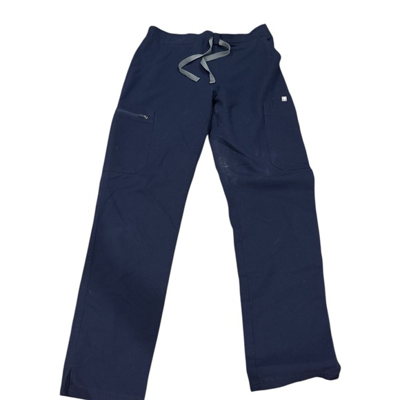Figs Other - Figs Men's Dark Blue Joggers with Gray Drawstring